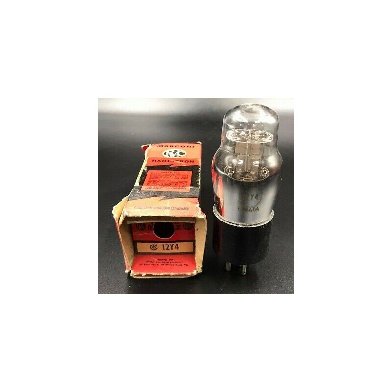 12Y4 ELECTRON TUBE VALVE MACRONI