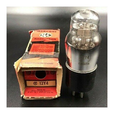 12Y4 ELECTRON TUBE VALVE MACRONI