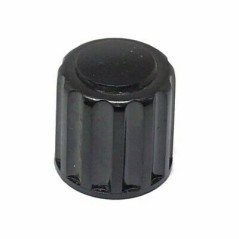 Black Plastic Knob Bulgin England D1:20mm D2:5mm