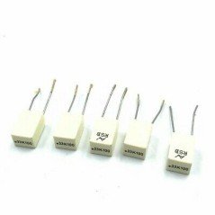 0.33uF 330nF 100V Radial Film Capacitor Arcotronics QTY:5