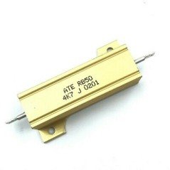4.7kohm 4K7 50W Aluminium Wirewound Power Resistor RB50