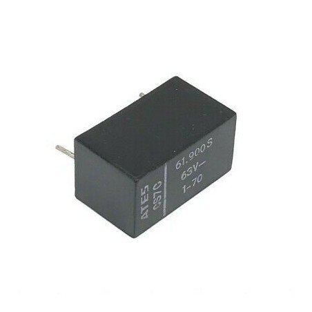 61.9nF 63VDC  Radial Capacitor CS70 Ates