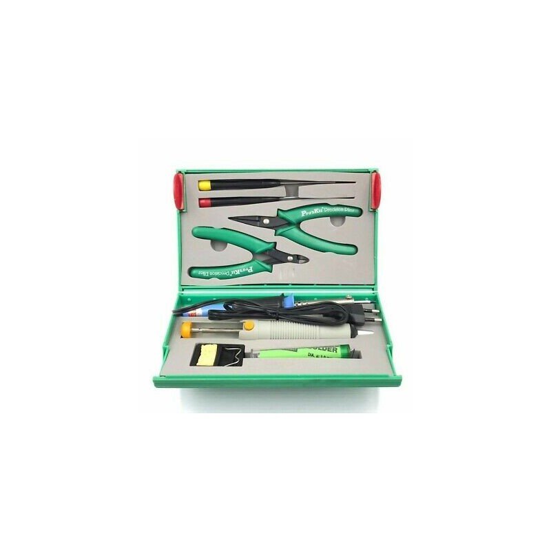 30W 220-240V SOLDERING IRON SOLDERING KIT PROSKIT