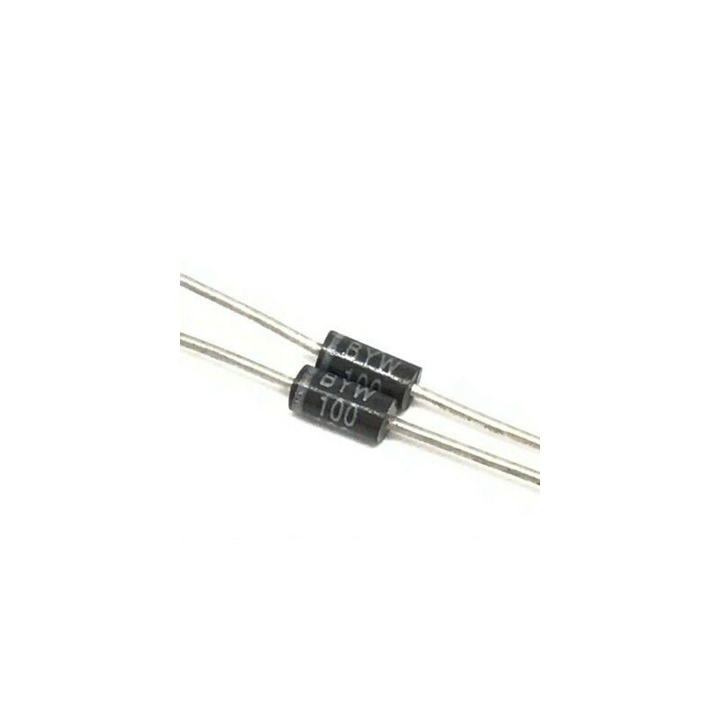 BYW100-100 Silicon Rectifier Diode 200V/1.5A DO-15 QTY:2