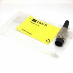 Binder 5 Position 5 Contact Cable Mount Miniature Plug Solder IP40 129-8573 RS