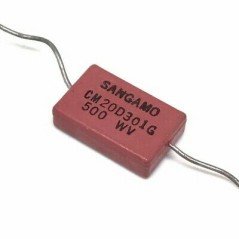 300pF 500V Axial Mica Capacitor Sangamo 5910-191-091