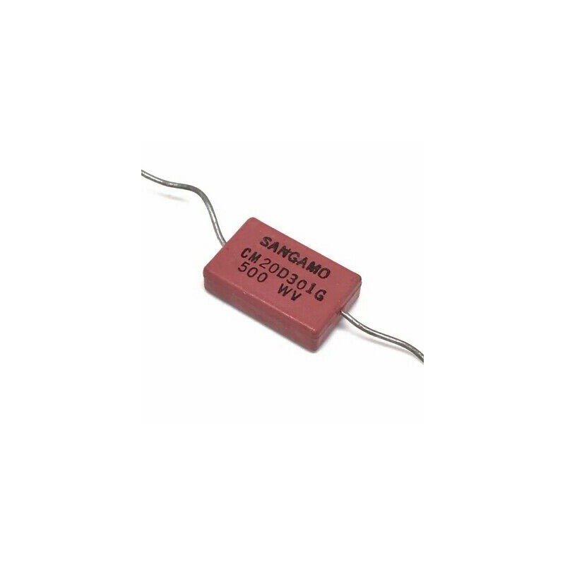 300pF 500V Axial Mica Capacitor Sangamo 5910-191-091