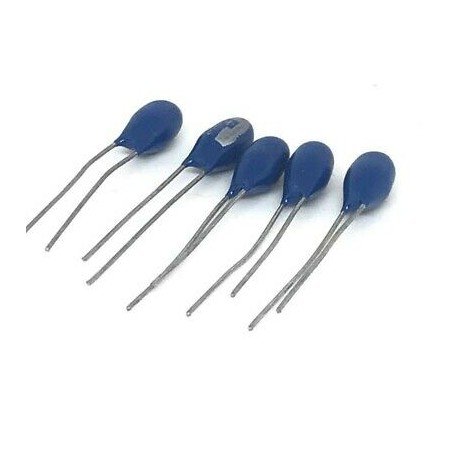 33uF 16V RADIAL DIP TANTALUM CAPACITOR KEMET  QTY:5