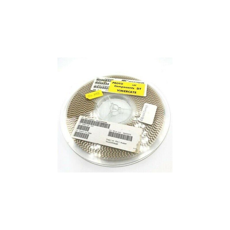 3.3UF 20V SMD/SMT TANTALUM CAPACITOR TAJA335M020R QTY:10