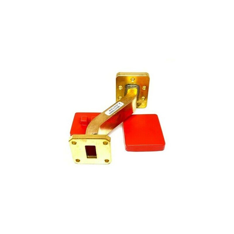 Waveguide Fixed Section Angled WR-75 WR75 UBR -UDR