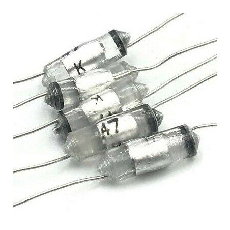 47PF 630V 10% POLYSTYRENE AXIAL CAPACITOR QTY:5