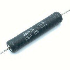 R68 0.68OHM 10W 10CS 5% RESISTOR WIREWOUND ATES