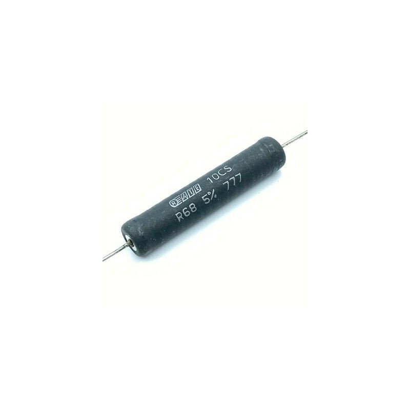 R68 0.68OHM 10W 10CS 5% RESISTOR WIREWOUND ATES