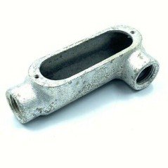 BRIDGEPORT 1/2" OVAL THREADED CONDUIT FITTINGS LL-61