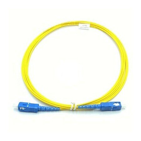 SC-UPC - SC-UPC 9/125 SIMPLEX PATCH CORD FIBER OPTIC CABLE COMPEL L:3M