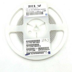 1UF 50V 10% SMD/SMT Ceramic Capacitor CL21B105KBFNNNE Samsung QTY:100