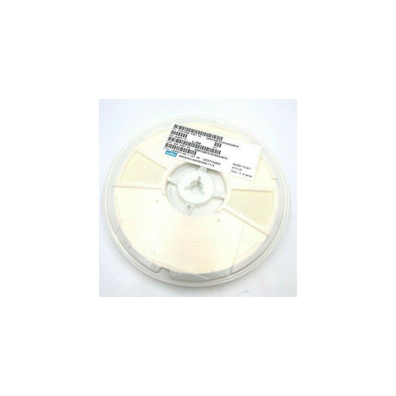 0.1UF 50V 20% SMD/SMT CERAMIC CAPACITOR GRM188F51H104ZA01D MURATA QTY:100