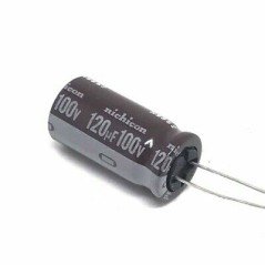 120UF 100V RADIAL ELECTROLYTIC CAPACITOR NICHICON