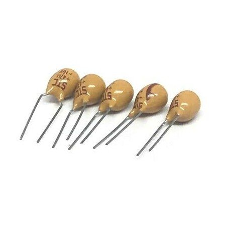 47uF 16V RADIAL DIP TANTALUM CAPACITOR KEMET  QTY:5