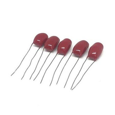 100uF 3V RADIAL DIP TANTALUM CAPACITOR KEMET  QTY:5