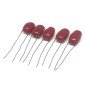 100uF 3V RADIAL DIP TANTALUM CAPACITOR KEMET  QTY:5