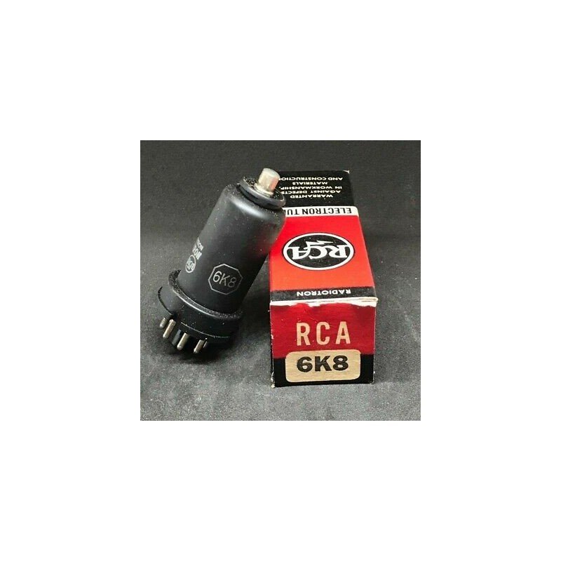 6K8 ELECTRON VACUUM TUBE VALVE RCA