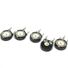 220ohm 220R Vertical Trimmer Piher D:15mm QTY:5