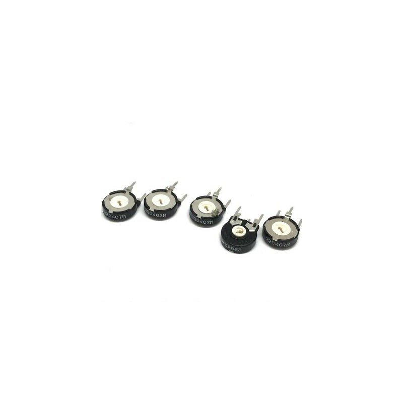 220ohm 220R Vertical Trimmer Piher D:15mm QTY:5