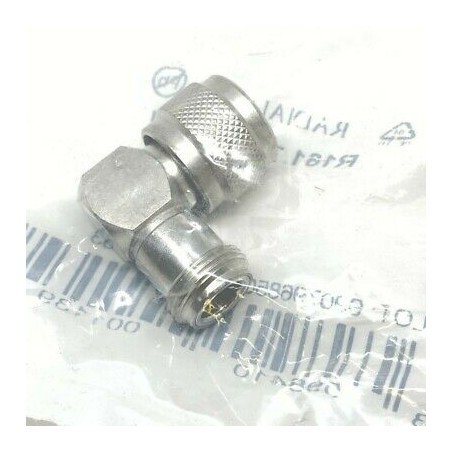 R161771000W RADIALL ADAPTER RIGHT ANGLE N TYPE MALE - FEMALE