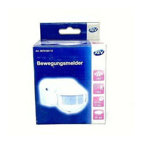 REV 0075184112 MOTION DETECTOR 180DEGREE