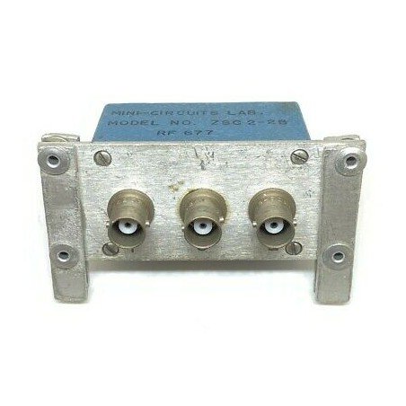 ZSC2-2B MINI CIRCUITS SPLITTER COMBINER BNC 0.002 - 60 MHz