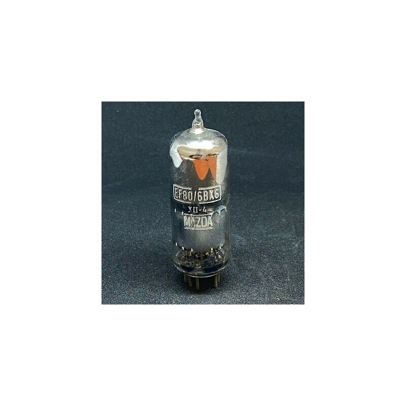 EF80 6BX6 MAZDA USA ELECTRON TUBE VACUUM TUBE