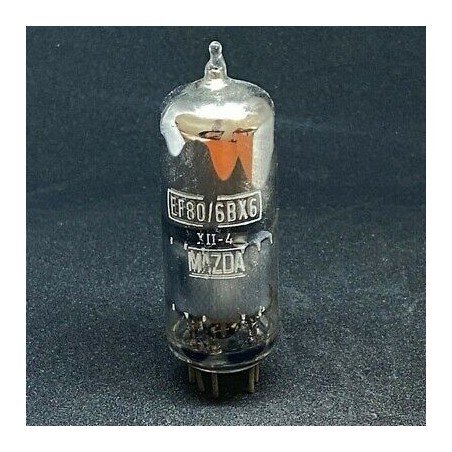 EF80 6BX6 MAZDA USA ELECTRON TUBE VACUUM TUBE
